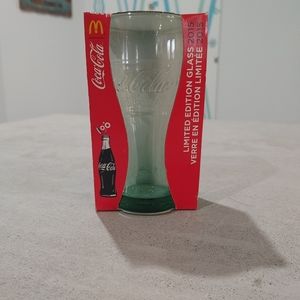 McDonald's 100th anniversary Coca Cola glass